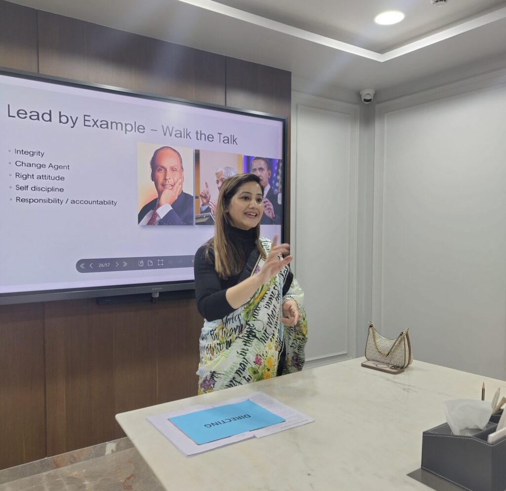 Dr. Preeyaa Aroraa Best Executive Presence Coach in India